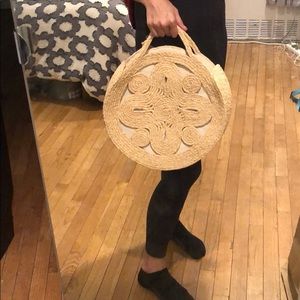 Sans Archidet Straw Handbag